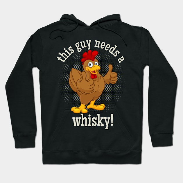 This Guy needs a Whisky Hoodie by KreativPix
